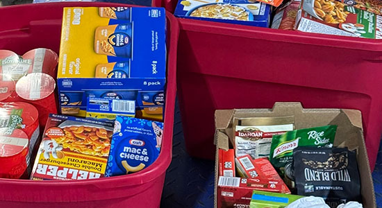 Organize a Food Drive
